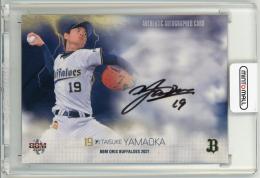2021 BBM オリックス・バファローズ 山岡泰輔 直筆サインカード【31/50】