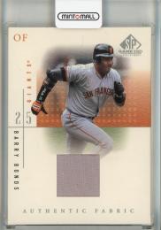 2001 SP Game Used Edition Barry Bonds Authentic Fabric #BB San Francisco Giants