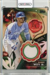 2024 Topps Holiday Bobby Witt Jr. Relics #RCBW Kansas City Royals