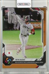 2026 Topps Now World Baseball Classic Seiya Suzuki Orange Foil #WB9【03/25】 Team Japan