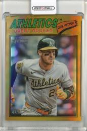 2026 Topps Heritage Brent Rooker Chrome Gold Refractors #103【47/50】 Athletics