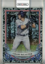 2024 Bowman Sterling Chase DeLauter Prospects Sterling Silver Refractors #BSP5【013/100】 Cleveland Guardians