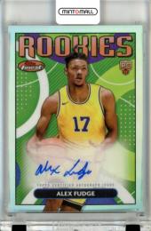 2023-24 Topps Finest Alex Fudge Rookie Finest Autograph Refractor Parallel Lakers