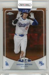 2024 TOPPS 50/50 SHOHEI OHTANI SHOHEI OHTANI ORANGE REFRACTOR【19/25】 LOS ANGELES DODGERS