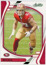 2021 Absolute Green #84 Nick Bosa
