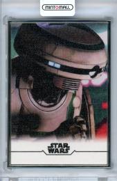 2020 TOPPS Star Wars Stellar Signatures Artist Carlos Cabaleiro Stellar Art Framed Reprint 2.5" x 3.5" 49 100枚限定 /25