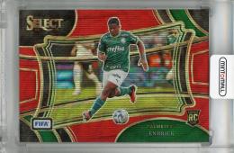 2023-24 Panini Select FIFA Endrick Field Level Wave Red #220 RC ※裏面初期傷あり【028/149】 Palmeiras