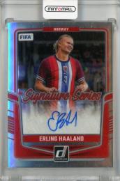 2024-25 Panini Donruss Erling Haaland Signature Series #1 Auto ※裏面傷あり Norway
