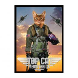 ◆予約◆Ultra・PRO[ムービーキャッツ]トップキャット・ニャーベリック ダブルマットホワイトコアスリーブ[50枚入り]