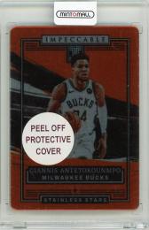 2021-22 Panini Impeccable Basketball Giannis Antetokounmpo Stainless Stars No.3 【20/30】 Milwaukee Bucks