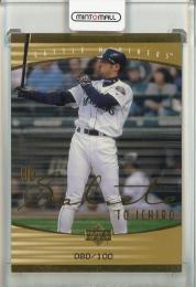 2001 Upper Deck Rookie Update Ichiro Tribute Gold #36【080/100】 Seattle Mariners