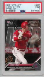 2023 TOPPS NOW Shohei Ohtani 【PSA9】 Los Angeles Angels
