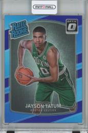 2017-18 DONRUSS OPTIC BASKETBALL Jayson Tatum Base/Purple/Rated Rookie/#198 Boston Celtics