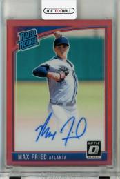 2018 Panini Donruss Optic Max Fried Rated Rookies Signatures Red Auto RC #RRSMF【37/50】