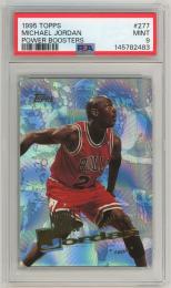 1995-96 Topps Michael Jordan Power Boosters #277【PSA9】 Chicago Bulls