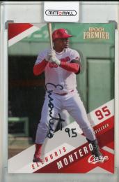 2025 EPOCH 広島東洋カープ PREMIER EDITION E.モンテロ REGULAR FOIL SIGNATURE シルバー版【81/99】