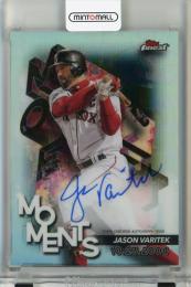 2024 Topps Finest Jason Varitek Moments Autographs #FMAJV