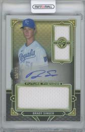 2022 TOPPS Triple Threads Jersey Autographs / BRADY SINGER(Kansas City Royals) 【99/99】
