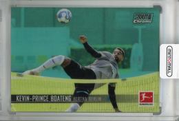 2021-22 Topps Stadium Club Chrome Bundesliga Hertha Berlin Kevin-Prince Boateng Base Aqua(パラレル版) 054/199
