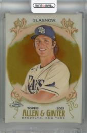 2021 Topps Allen & Ginter Chrome Tyler Glasnow Gold Refractor #151 【40/50】 Tampa Bay Rays
