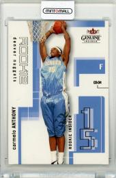 2003-04 Fleer Genuine Insider Carmelo Anthony RC/Steve Blake Rookie Insider/Reflections No. 101/139【155/499】【104/148】 Denver Nuggets/Washington Wizards