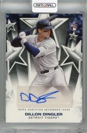 2025 Topps Series 1 Dillon Dingler Baseball Stars Autographs #BSA-DDI RC Detroit Tigers