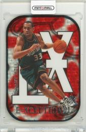 1999-00 Skybox E-X Grant Hill E-Xceptional Red No. 6XC Detroit Pistons