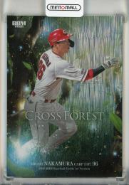 2026 BBM 1st Version 中村奨成 Cross Forest　ホロ版【066/100】 広島東洋カープ