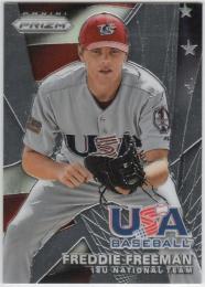 2015 Panini Prizm USA Baseball #10 Freddie Freeman