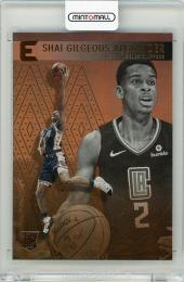 2018-19 Panini Chronicles Essentials Basketball Shai Gilgeous-Alexander Bronze RC No. 216 Los Angeles Clippers