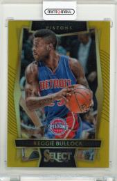 2016-17 Panini Select Basketball Reggie Bullock Prizms Gold #18【8/10】 Detroit Pistons
