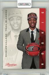 2012-13 Panini Prestige Basketball Damian Lillard RC No. 214  Portland Trail Brazers