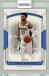 2017-18 Panini National Treasures Basketball Jamal Murray No. 21【9/99】 Denver Nuggets