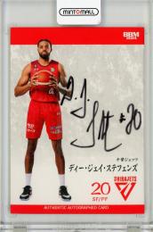 BBM2023-24 B.LEAGUE FAST BREAK 1st Half	ディー ジェイ ステフェンズ	直筆サインカード	19/20