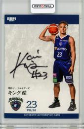 BBM2023-24 B.LEAGUE FAST BREAK 1st Half	キング開	直筆サインカード	4/20