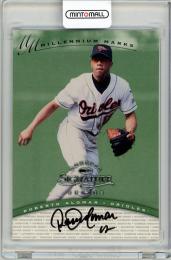 1997 DONRUSS Signature Series Roberto Alomar Millennium Marks Autograph【0653】《やや難あり》Baltimore Orioles