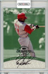 1997 DONRUSS Signature Series Barry Larkin Millennium Marks Autograph【0232】《やや難あり》Cincinnati Reds