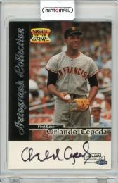 1999 Sports Illustrated Greats of the Game Orlando Cepeda Autograph《やや難あり》San Francisco Giants
