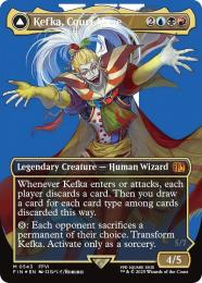【FIN】【ENG】【サージ・Foil】《人造魔導士、ケフカ/Kefka, Court Mage》ボーダーレス版 No.543