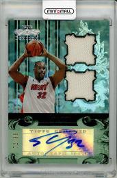 【裏面左下角若干難あり】2007-08 TOPPS Echelon Shaquille O'Neal Autograph & Dual Relic【72/99】