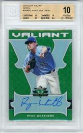 【ケースにスレ傷あり】2018 LEAF Valiant Ryan Weathers Autograph【23/99】【BGS10 PRISTINE】