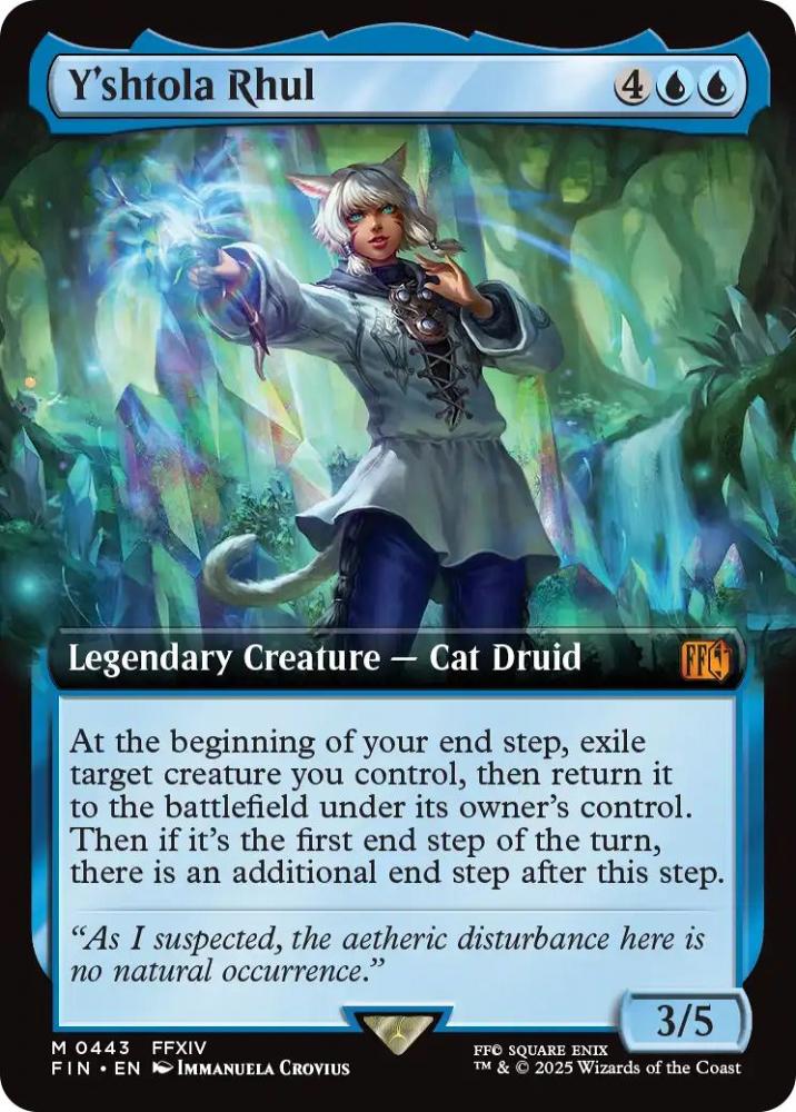 MTG ヤ・シュトラ・ルル 拡張アート FOIL 英語 MTG ヤ・シュトラ・ルル 拡張アート FOIL 英語 MtG×FINAL