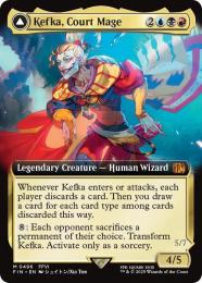 【FIN】【ENG】《人造魔導士、ケフカ/Kefka, Court Mage》拡張アート版 No.496