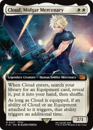 【FIN】【ENG】《ミッドガルの傭兵、クラウド/Cloud, Midgar Mercenary》拡張アート版 No.427