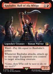 【FIN】【ENG】《アラミゴの猛牛、ラウバーン/Raubahn, Bull of Ala Mhigo》拡張アート版 No.465