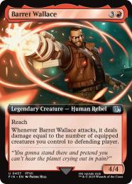 【FIN】【ENG】《バレット・ウォーレス/Barret Wallace》拡張アート版 No.457