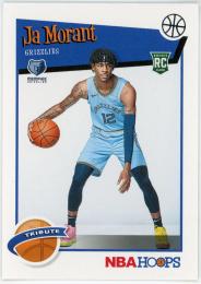 2019-20 Hoops #297 Ja Morant RC