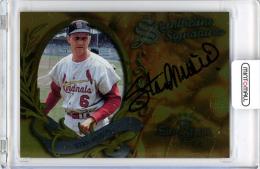 1997 DONRUSS Signature Series Stan Musial Significant Signatures【0980/2000】《やや難あり》St. Louis Cardinals