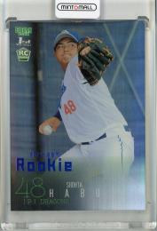 2024 BBM ベースボールカード 1stバージョン 土生翔太 レギュラー ルーキーパラレル ブルー箔【162/200】 中日