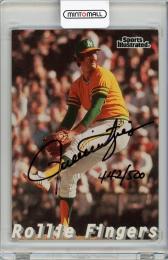 1998 Sports Illustrated Rollie Fingers Autograph《やや難あり》Oakland Athletics